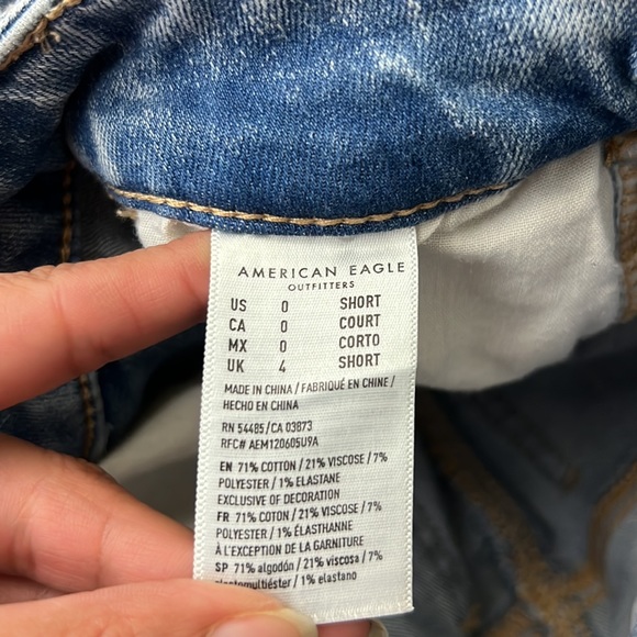 ✨SOLD✨American Eagle Next Level Hi Rise Jegging Distressed - Picture 7 of 8